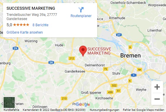 Successive Marketing Google Maps