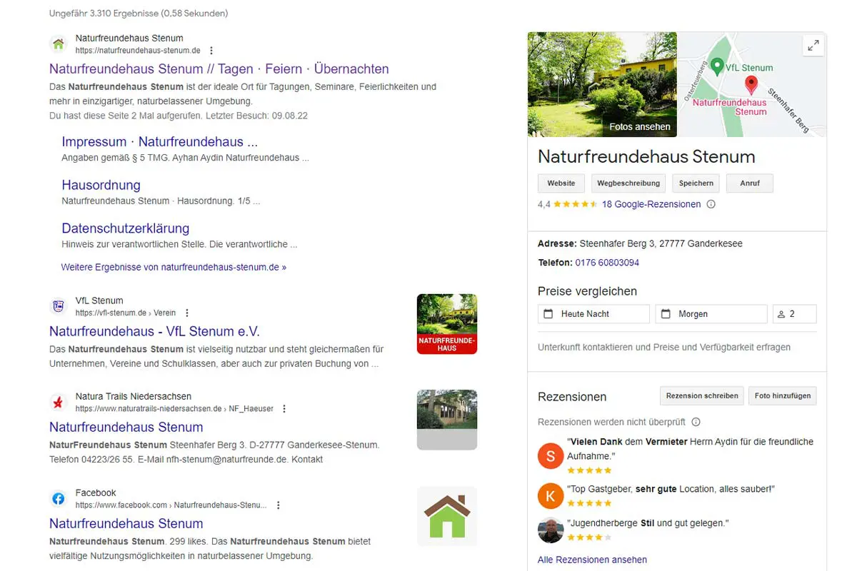 Lokale Optimierung (Google My Business & Co.)